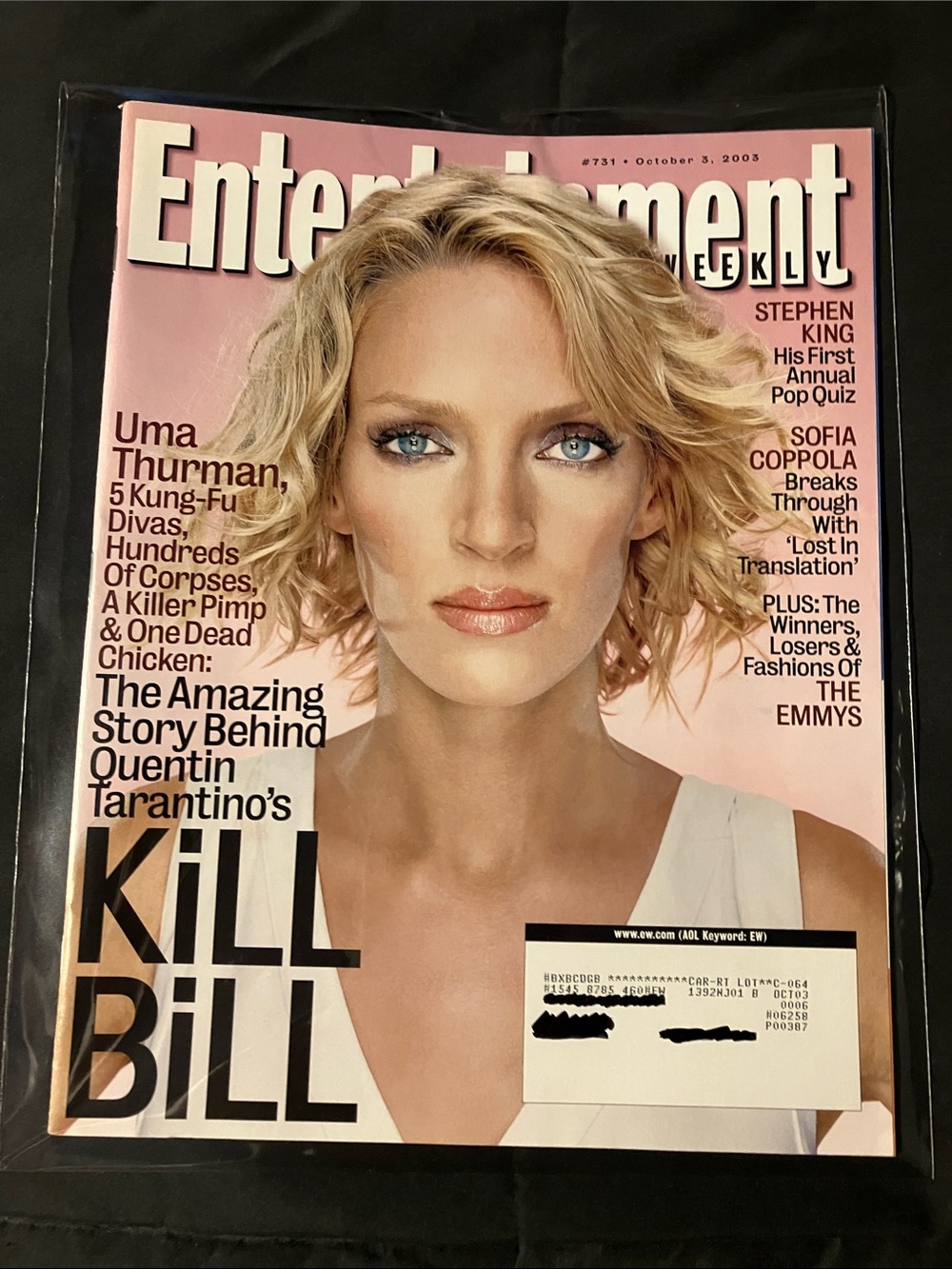 Entertainment Weekly - Uma Thurman / Kill Bill